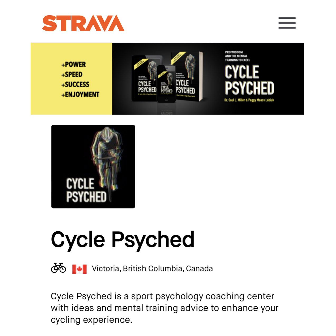 Cycle Psyched Strava 2