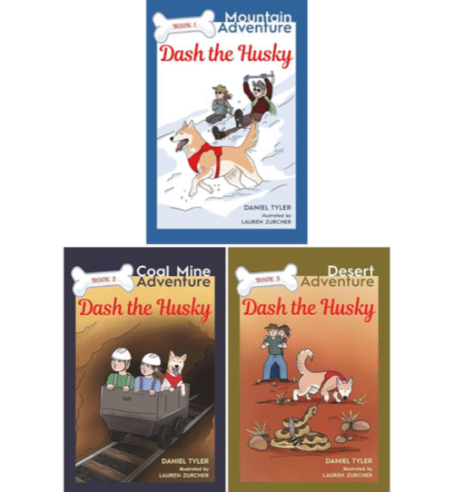 Dash The Husky Book Pack