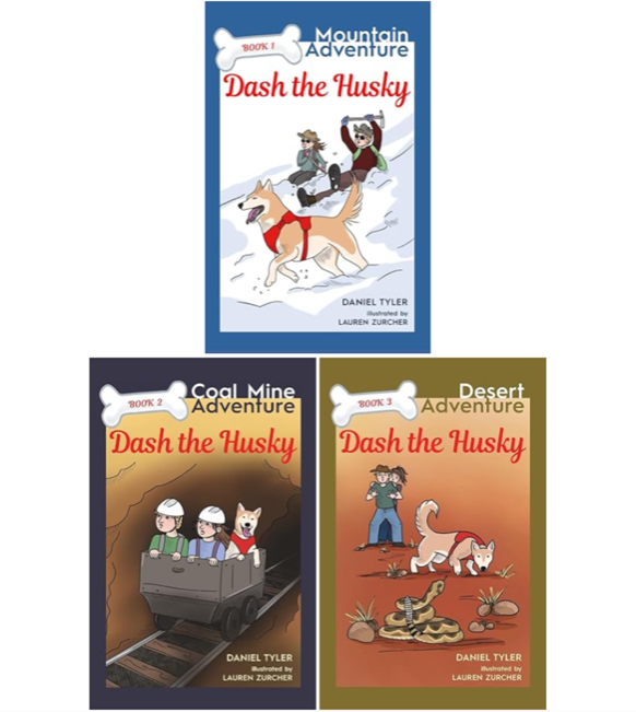 Dash The Husky Book Pack