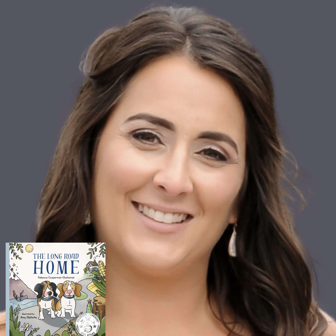 RGLU Author Photo w:book